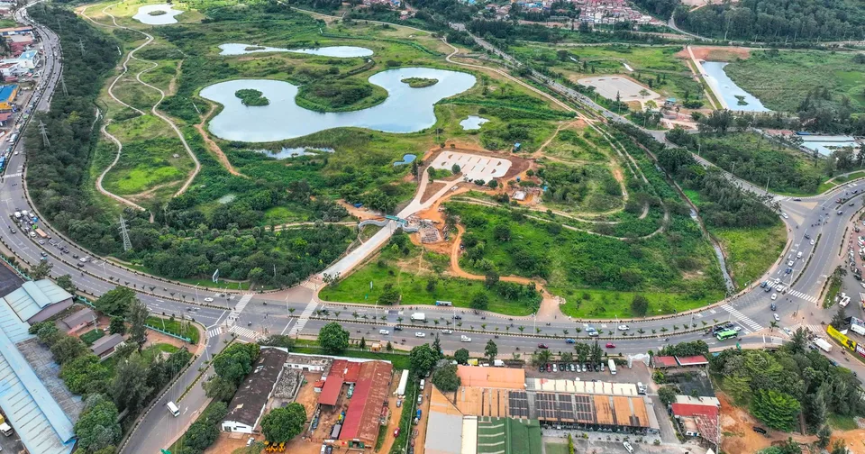 A view of Kigali, Rwanda